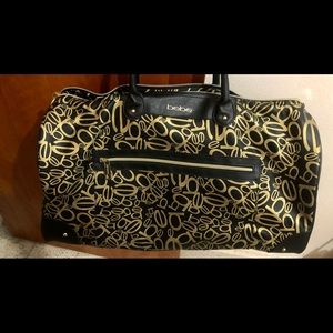 NWOT Bebe Demi Weekender Duffel